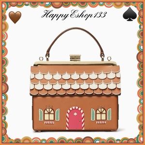 ♠️kate spade Gingerbread House Crossbody Bag